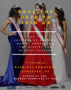 Miss & Mrs New York America Pageants @ Marriott Downtown Syracuse